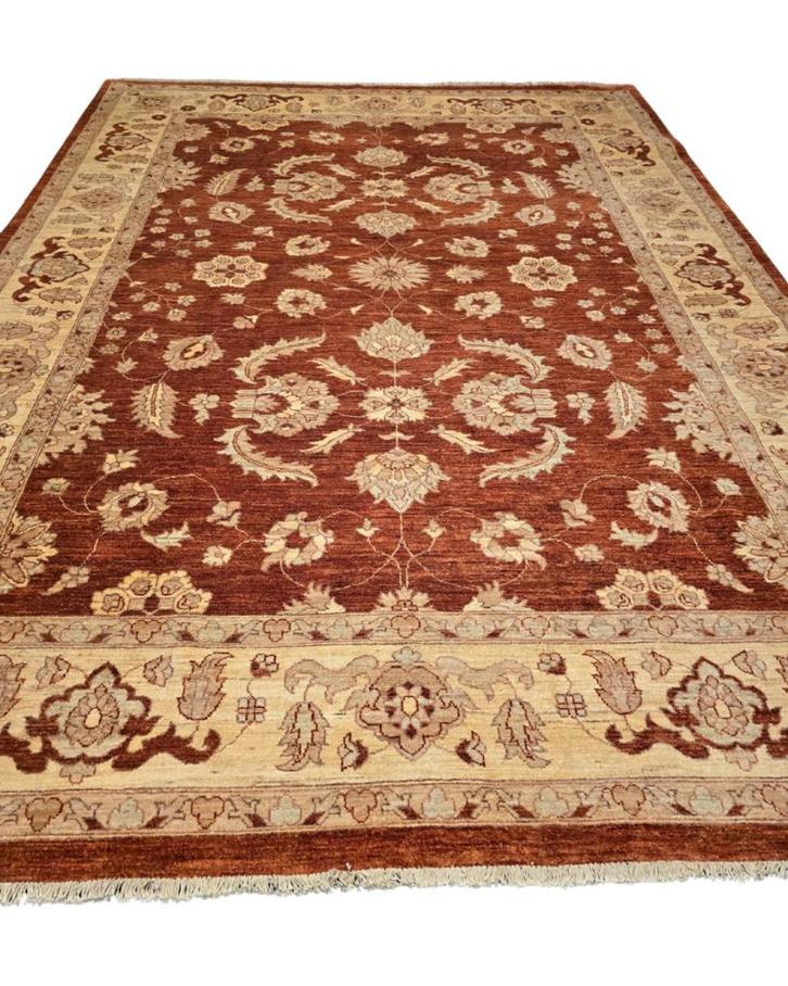 Groot Perzisch tapijt Ziegler wollen vloerkleed handgeknoopt, Huis en Inrichting, Stoffering | Tapijten en Kleden, 200 cm of meer