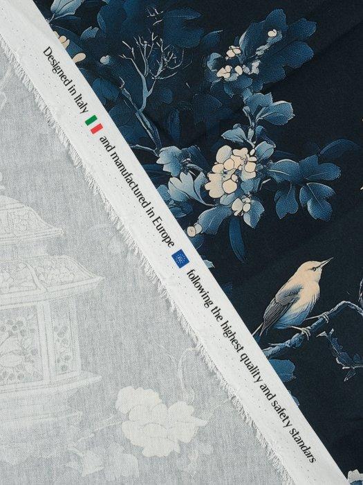 Gratis verzending! TexStilArt - Indigo Garden - Exclusief, Antiek en Kunst, Antiek | Kleden en Textiel
