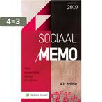 Sociaal Memo januari 2019 9789013152814, Boeken, Verzenden, Gelezen, Wolters Kluwer Nederland B.V.