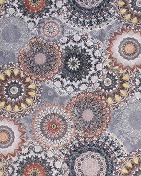 Mandala Jacquard Polyester Goud, Hobby en Vrije tijd, Stoffen en Lappen, Nieuw
