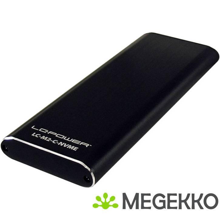 LC-Power LC-M2-C-NVME behuizing voor opslagstations M.2, Computers en Software, Computerbehuizingen, Nieuw, Verzenden