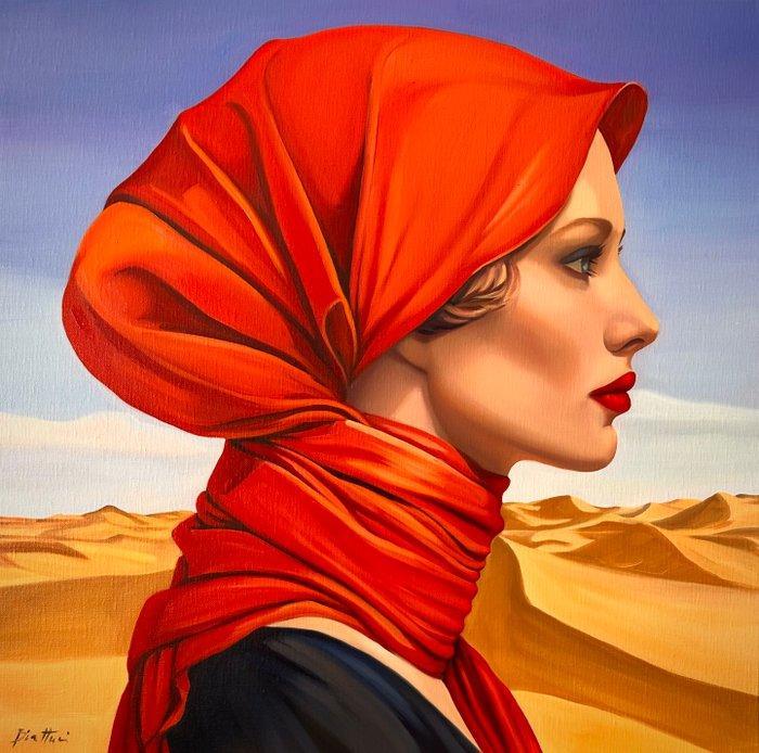 Biatturi Irina - Dubai Journey, Antiek en Kunst, Kunst | Designobjecten