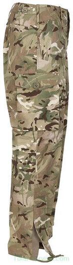 British army BDU gevechtsbroek Windproof, MTP Multicam, Ophalen of Verzenden, Gebruikt, Kleding