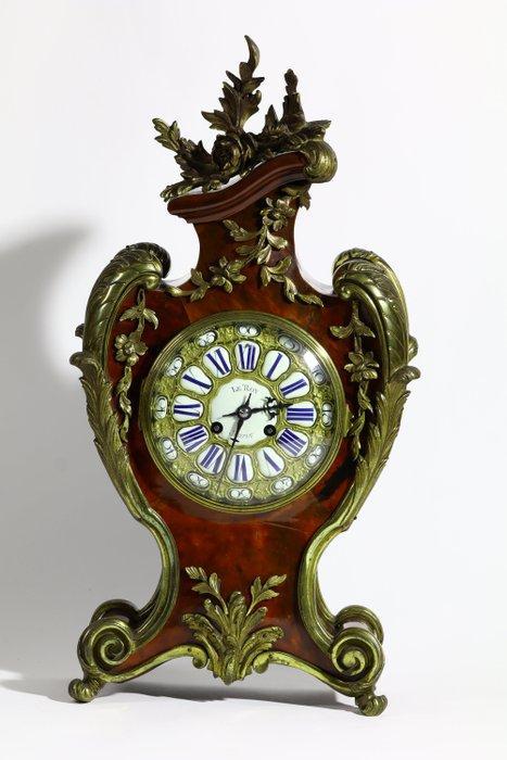 Cartel klok Louis XV Hout, Brons - 1850-1900 - 53 × 27 cm, Antiek en Kunst, Antiek | Klokken