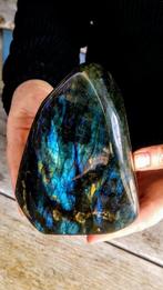 labradoriet Heldere blauw- en turquoisekleuren - Hoogte: 17, Antiek en Kunst