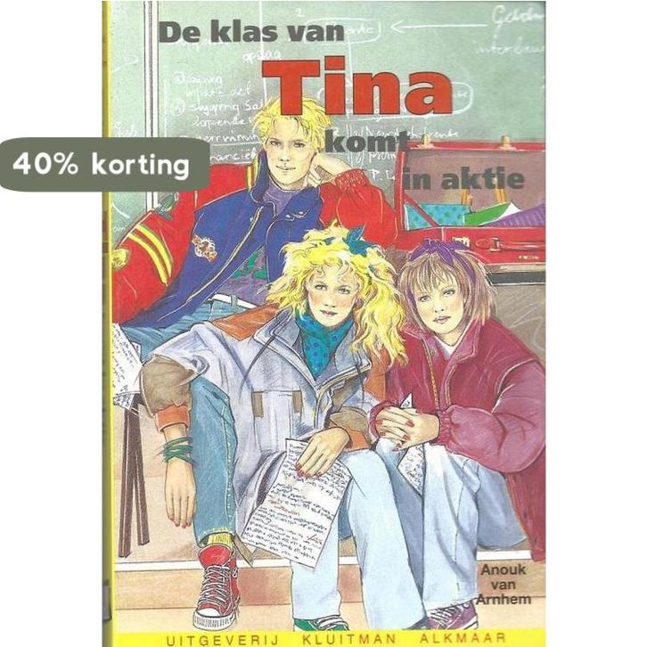De klas van Tina komt in actie / Kluitman jeugdserie / M, Boeken, Kinderboeken | Jeugd | 13 jaar en ouder, Gelezen, Verzenden