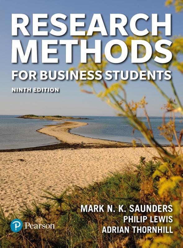 Research Methods for Business Students 9781292402727, Boeken, Studieboeken en Cursussen, Zo goed als nieuw, Verzenden