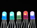 NeoPixel Diffuus 5mm Through-Hole LED&#039;s - 5 stuks, Verzenden, Nieuw
