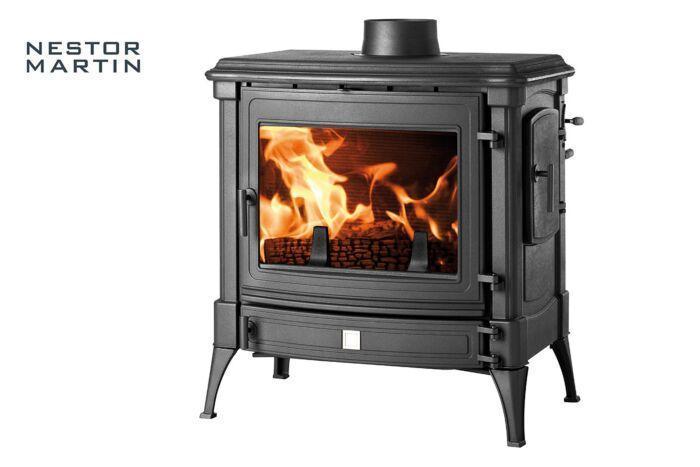 Nestor Martin Stanford 12 van €3295 nu voor €2600, Huis en Inrichting, Kachels, Houtkachel, Vrijstaand, Nieuw, Hout, Verzenden
