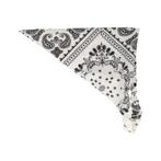 Haarband Bandana - Paisley Patroon - Zwart Wit, Nieuw