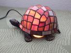 Fraaie Tiffany lamp kleur Rood in de vorm van een schildpad, Antiek en Kunst