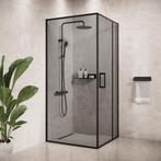 Douchecabine Belize 90 x 90 x 190 cm Zwart Getint Douchewand, Verzenden, Nieuw, Douche