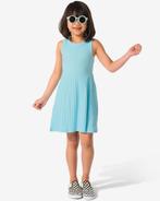 HEMA Kinderjurk rib aqua, Verzenden, Nieuw