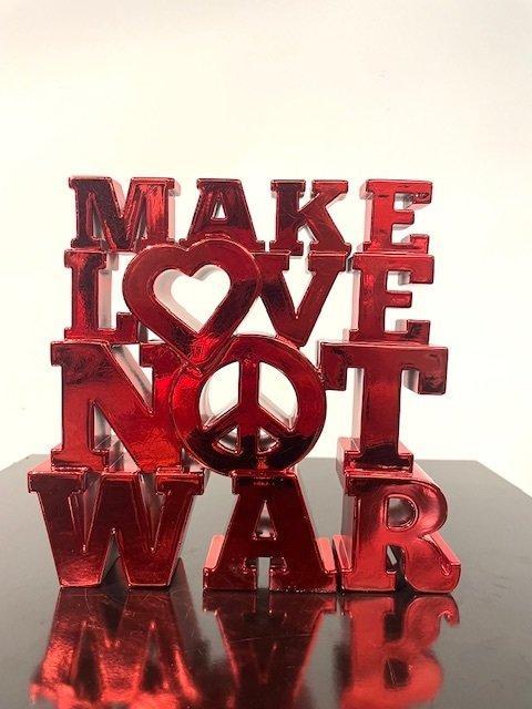 Van Apple - Make Love Not War, Antiek en Kunst, Kunst | Designobjecten