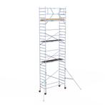 Rolsteiger Basic 90x250 9,2m werkhoogte tegen de gevel, Verzenden, Nieuw, Rolsteiger of Kamersteiger, 5 meter of hoger