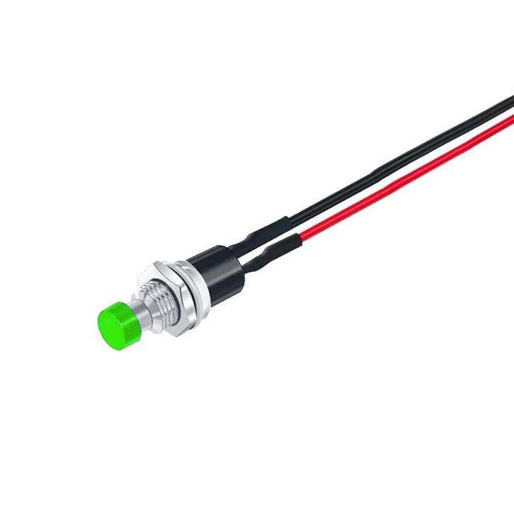 ProRide Drukschakelaar OFF-(ON) 6mm - Puls - met, Doe-het-zelf en Verbouw, Elektra en Kabels, Nieuw, Verzenden