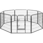 PUPPYREN - Antraciet 640cm, Dieren en Toebehoren, Hondenbenches, Ophalen of Verzenden, Nieuw