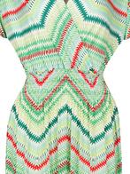Maxi Jurk Zigzag Groen, Kleding | Dames, Verzenden, Nieuw