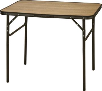 Redcliffs inklapbare campingtafel - 90 x 60 cm - Hout look beschikbaar voor biedingen