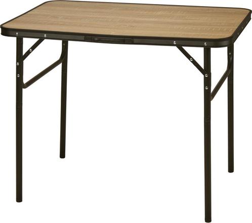 Redcliffs inklapbare campingtafel - 90 x 60 cm - Hout look, Caravans en Kamperen, Kampeeraccessoires, Nieuw, Verzenden