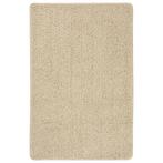 vidaXL Vloerkleed shaggy anti-slip 200x290 cm crèmekleurig, Huis en Inrichting, Stoffering | Tapijten en Kleden, Verzenden, Nieuw