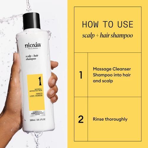 Nioxin System 1 Shampoo, Sieraden, Tassen en Uiterlijk, Uiterlijk | Haarverzorging, Nieuw, Verzenden