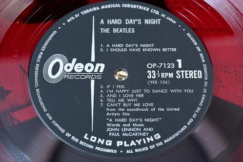Beatles - A Hard Days Night Japanese Rare Red Vinyl - LP, Cd's en Dvd's, Vinyl Singles