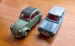 Dinky Toys 1:43 - Modelauto (2) - Citroën 2CV; Citroën Ami 6, Nieuw