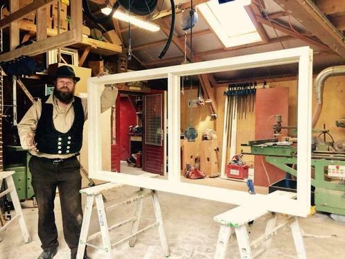 Houten Kozijnen, Online bestellen in Bouwpakket of montagekl, Doe-het-zelf en Verbouw, Kozijnen en Schuifpuien, Inclusief glas