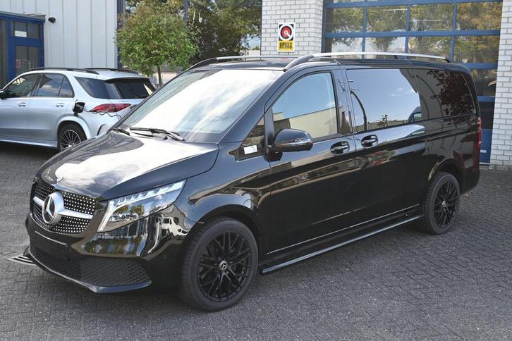 Mercedes-Benz V-Klasse 250d L2 DC, Auto's, Bestelauto's, Lease, Automaat, Overige kleuren, Mercedes-Benz, Financial lease, Leder