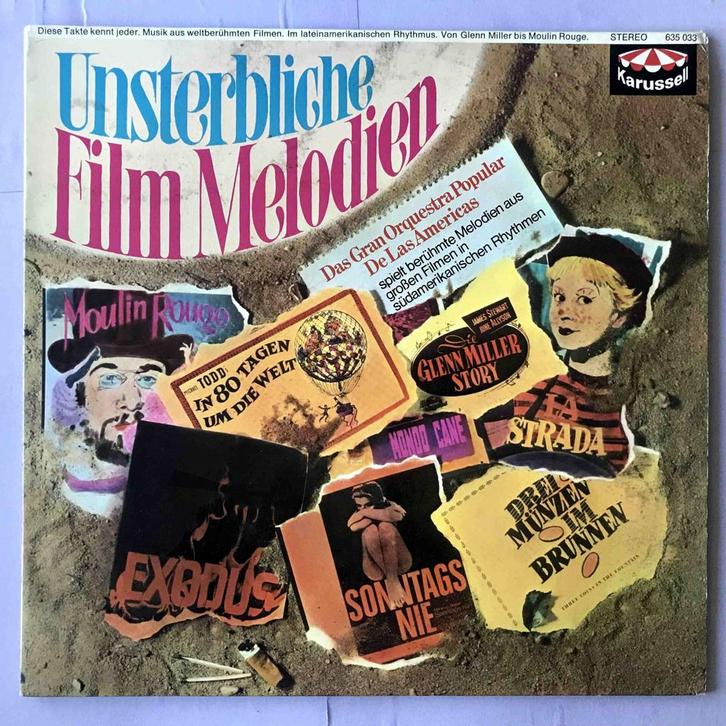 Gran Orquestra Popular De Las Americas – Unsterbliche F..., Cd's en Dvd's, Vinyl | Filmmuziek en Soundtracks, Verzenden