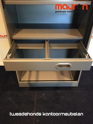 Hangmap lade voor 80cm Ahrend roldeurkast - Antracietgrijs beschikbaar voor biedingen