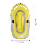 Opblaasbare kajak 2 personen PVC kano varen vissen 114x188 c, Verzenden, Nieuw