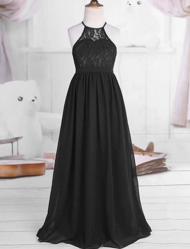 Galajurk Naomi - zwart - maat 176/182, Kinderen en Baby's, Kinderkleding | Maat 176, Meisje, Nieuw, Jurk of Rok, Ophalen of Verzenden