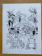 Kuijpers, Henk - Originele tekening 50 jaar openluchtspel, Nieuw