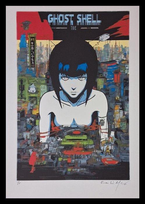 Emma Wildfang - Ghost in the Shell - Watercolor and pencil, Spelcomputers en Games, Spelcomputers | Overige Accessoires