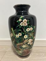 Vaas - Glas - Japan - cloisonné (), Antiek en Kunst