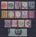 Groot-Brittannië 1887/1900 - Volledige set Queen Victoria, Gestempeld