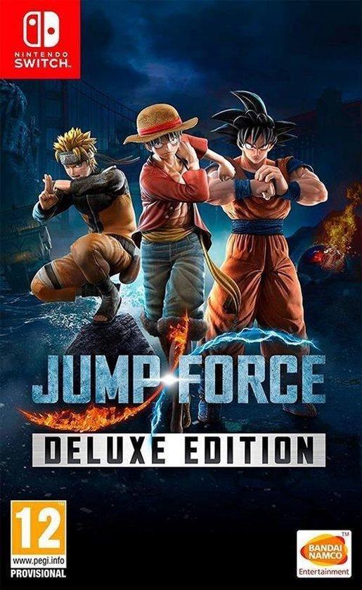 Switch Jump Force: Deluxe Edition, Spelcomputers en Games, Spelcomputers | Nintendo Switch, Zo goed als nieuw, Verzenden