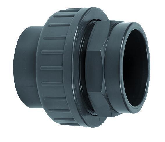 VDL pvc 3-delige koppeling, 2x inwendig lijm, 110, Doe-het-zelf en Verbouw, Buizen en Afvoer, Verzenden