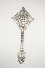 Kruis - legering van zilver, koper en nikkel - 1950-1960 -, Antiek en Kunst