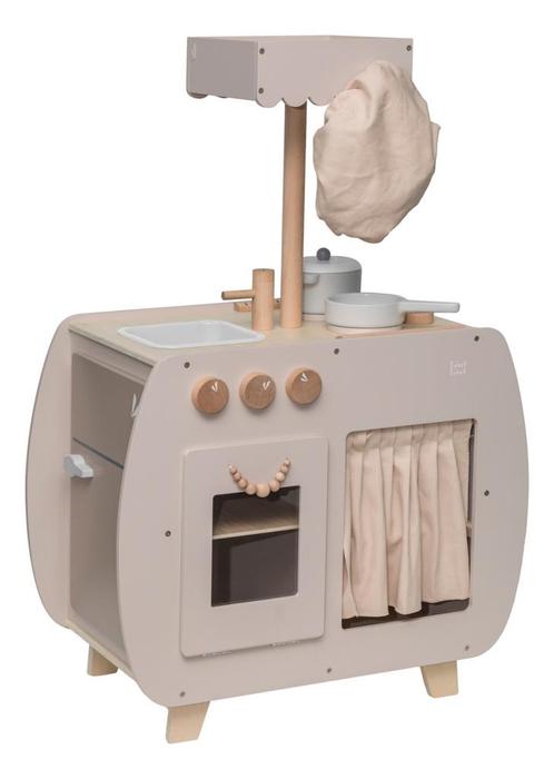 Label Label Nougat Houten Bistro Keuken LLWT-34765, Kinderen en Baby's, Speelgoed | Houten speelgoed, Nieuw, Verzenden