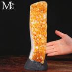 Topkwaliteit citrienkwarts-druze - Madeira Quartz -, Verzamelen, Mineralen en Fossielen