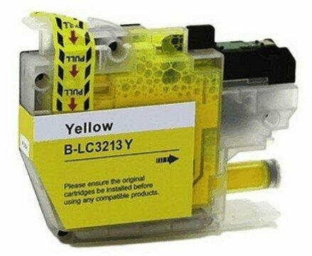 Brother MFC-J491DW inkt cartridges LC-3213 XL Yellow Comp..., Computers en Software, Printerbenodigdheden, Nieuw, Verzenden