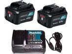 Power source kit: DC10SB lader + 2x BL1041B 12v Max (10,8V), Verzenden, Zo goed als nieuw