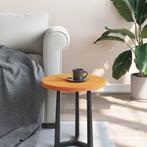 vidaXL Tafelblad rond Ø40x2,5 cm massief grenenhout wasbruin, Huis en Inrichting, Tafels | Eettafels, Verzenden, Nieuw