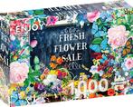 Flower Sale Puzzel (1000 stukjes) | Enjoy Puzzle - Puzzels, Nieuw, Verzenden