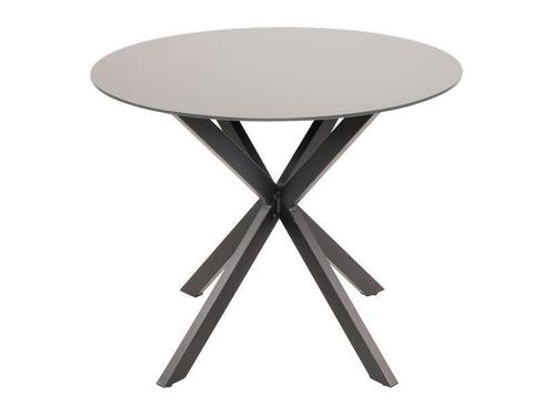 Lesli living tuintafel crest rond 90 cm., Tuin en Terras, Tuintafels, Nieuw