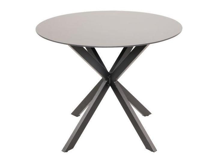 Lesli living tuintafel crest rond 90 cm., Tuin en Terras, Tuintafels, Nieuw