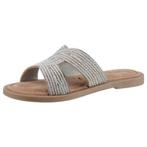 Tamaris Slippers , blokhak, feestmode, zomerschoen met, Verzenden, Nieuw